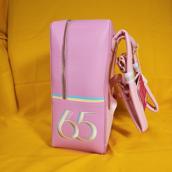Loungefly Barbie 65th Anniversary Doll Box Triple Lenticular Mini Backpack NEW